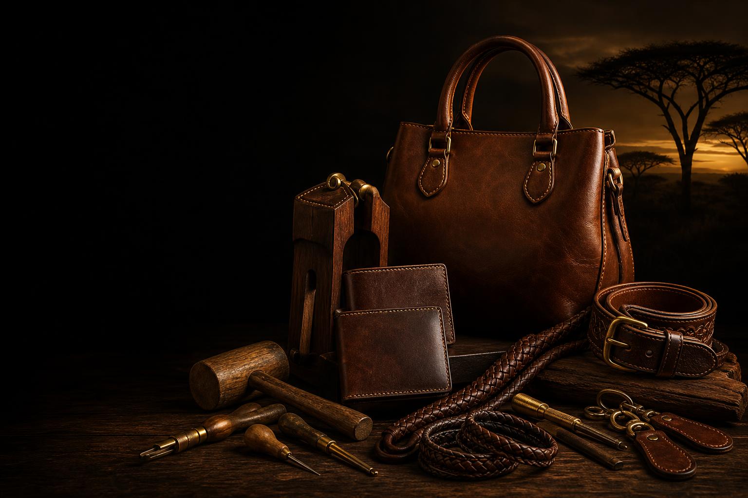 Handcrafted leather products by Suni Atelier